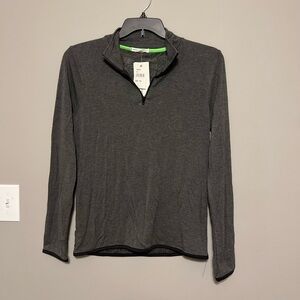 NWT Threads for Thought Athletic Half Zip Pullover